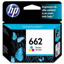 Consumibles hewlett packard cz104al 662 tricolor